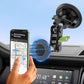 Magnetic 360° Rotation Cell Phone Car Mount for Windshield Magnetic Phone Holder Strong Suction Mount MagSafe Car Mount for iPhone Samsung All Smartphone